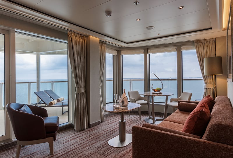 Silversea Cruises Master Suite on Silver Ray - What is a Six-Star Cruise Ultra-Luxury Cruising Explained