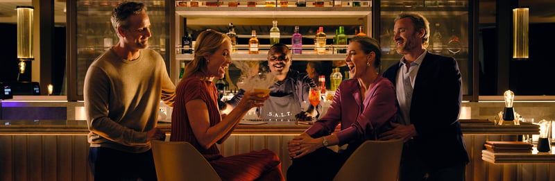 Silversea Cruises S.A.L.T Silver Ray Bar Drink - Silversea Packing & Dress Code Guide