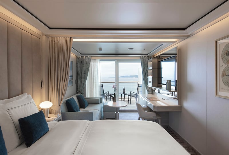 Silversea Cruises Veranda Suite - Silversea vs Regent Seven Seas Which Luxury Cruise Line
