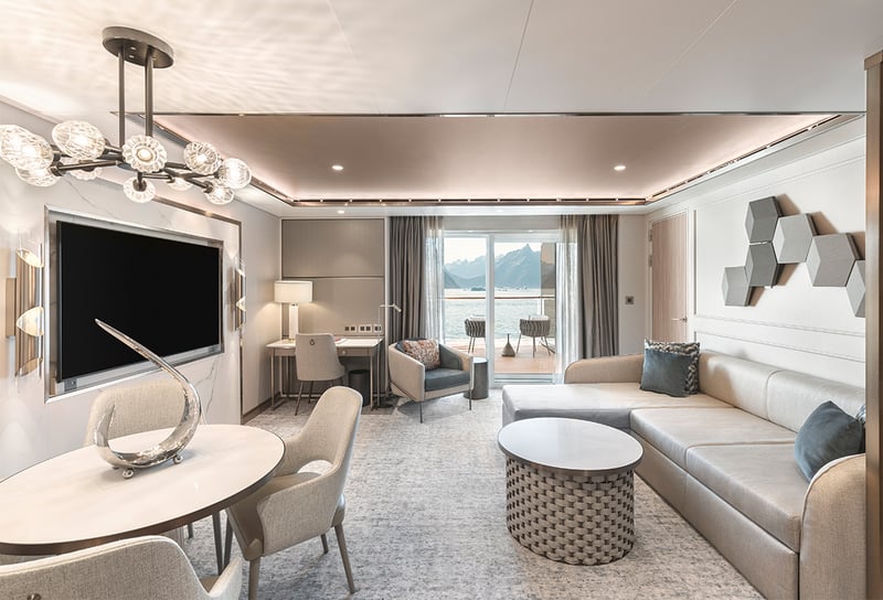 Suite onboard Silversea Cruises - Silversea Suites Choose the Right Category