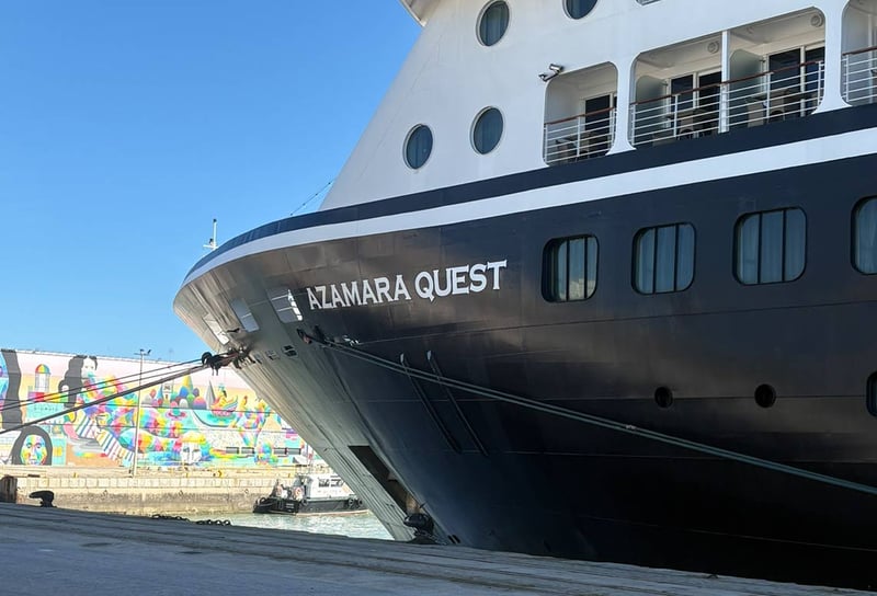 Azamara-Cruises-Azamara-Quest-docked-in-The-Mediterranean-Azamara-Quest-Review-A-First-Timer's-Honest-Take