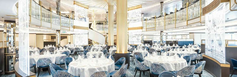 Cunard Queen Anne Restaurants & Menus