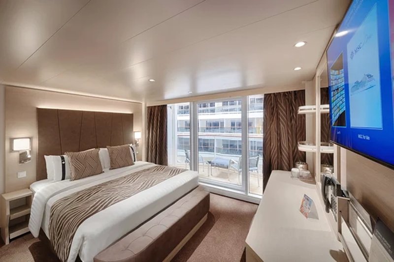 MSC Yacht Club World Europa Balcony Cabins