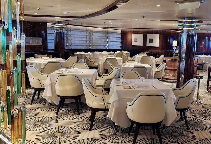 Seabourn Cruises - Dining Area Seabourn Dining and Restaurants Guide
