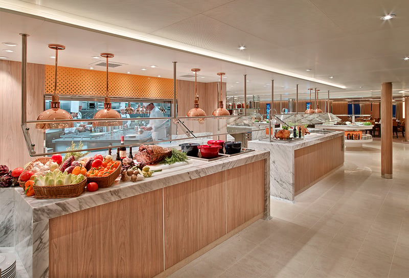 The Collonade on Seabourn Cruises - Seabourn Dining and Restaurants Guide