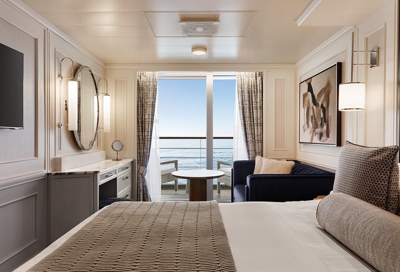 Veranda Stateroom Cat B Oceania Cruises - First Look The Reinspiration of Oceania Marina