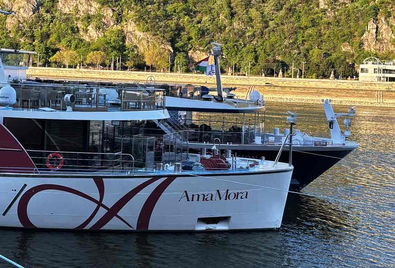 AmaWaterways-AmaMora-docked-in-Central-Europe-on-a-Danube-cruise---AmaWaterways-AmaMora-Review-May-2026