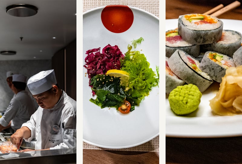 Crystal Serenity UMI UMA & Sushi bar by Nobu Matsuhisa
