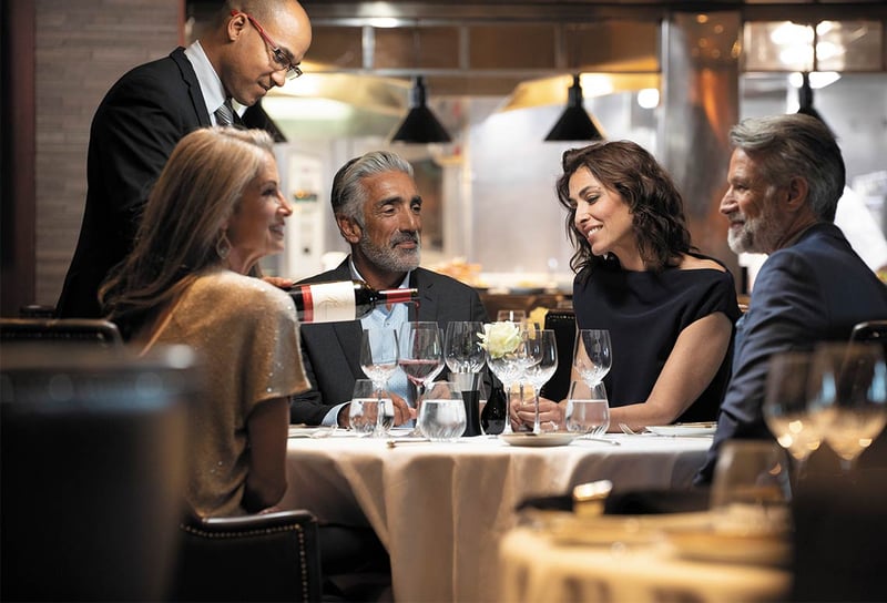 Guests-dining-on-Regent-Seven-Seas-in-Prime-7-Regent-Cruise-Dress-Code-Guide