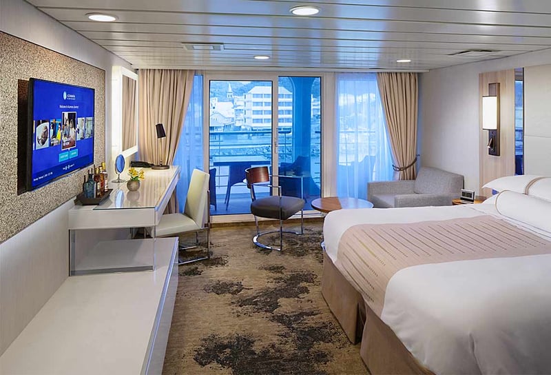 Azamara-Cruises-Club-Continent-Suite-Bedroom-Suite-Azamara-Cruise-Deals-&-Booking-Guide
