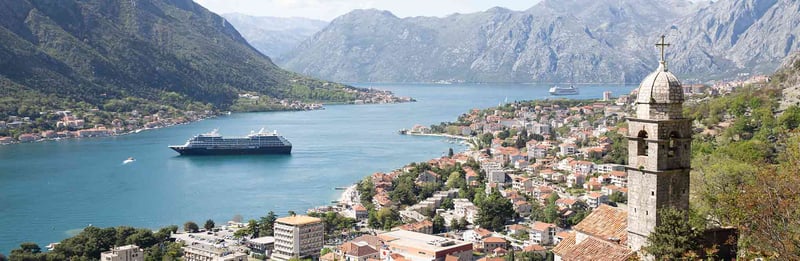 Azamara-Cruises-anchored-in-Kotor-Montenegro-Azamara-Destinations-&-Itineraries