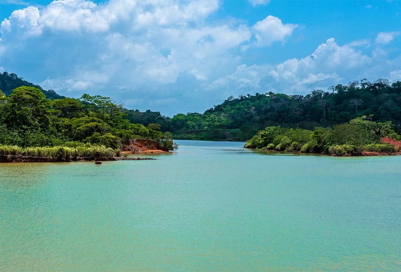 Gatun-Lake-in-the-Panama-Canal-Cunard-Panama-Canal-Cruises
