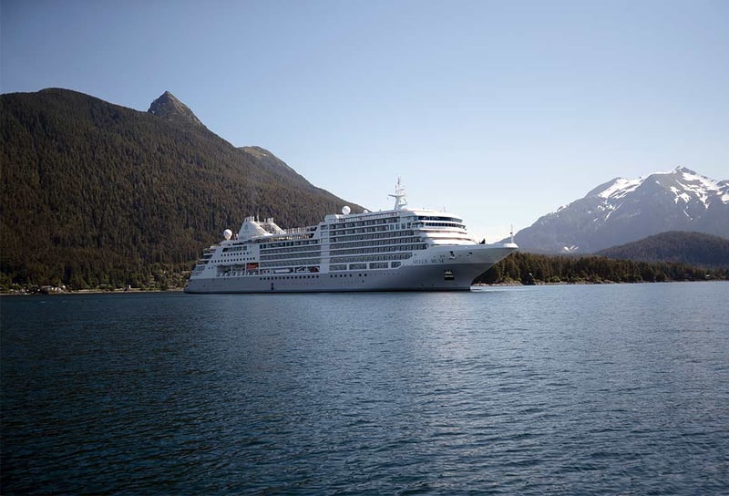 Silversea-Cruises-Silver-Muse-in-Sitka-Alaska-Alaska-from-Vancouver-The-best-luxury-lines-and-routes