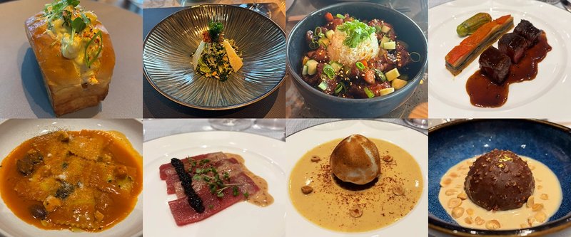 explora iii food collage