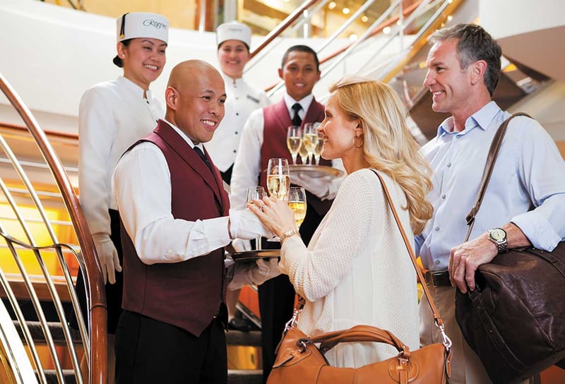 Welcome-Champange-Couple-on-Regent-Seven-Seas-Cruises-Best-All-Inclusive-Cruise-Lines--Everything-included-The-best-all-inclusive-cruise-lines