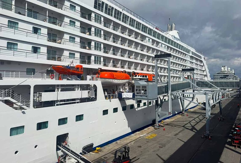 Embarkation-Regent-Seven-Seas-Voyager-Barcelona-Cruise-Terminal-Seven-Seas-Voyager-Review,-Is-It-Worth-It-A-Returning-Cruiser’s-Verdict