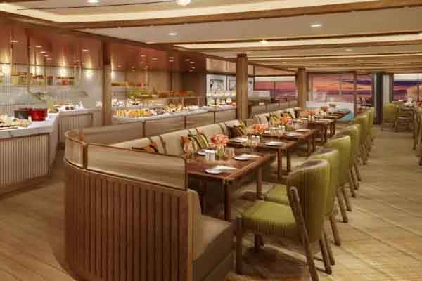 The Colonnade Restaurant Seabourn Venture