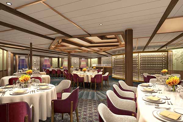 Seabourn Pursuit Dining