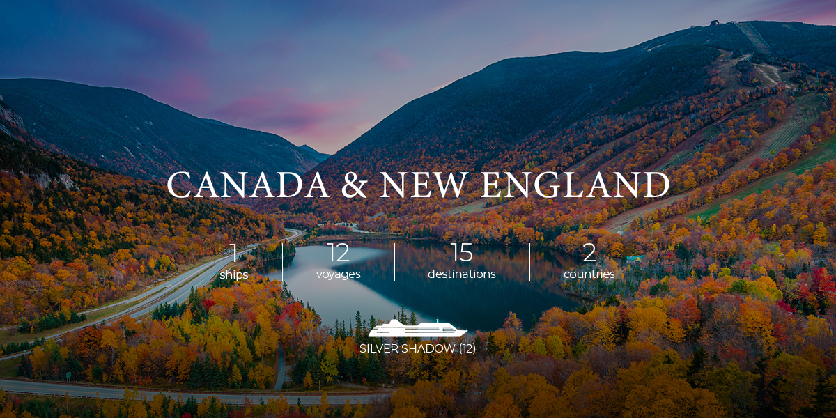 Silversea Canada and New England