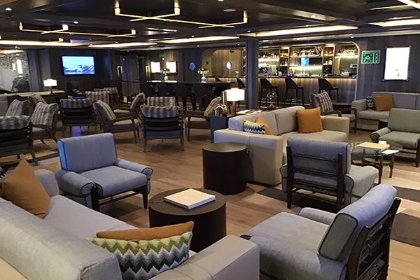Expedition Lounge on Seabourn Venture - Seabourn Venture Review May 2023