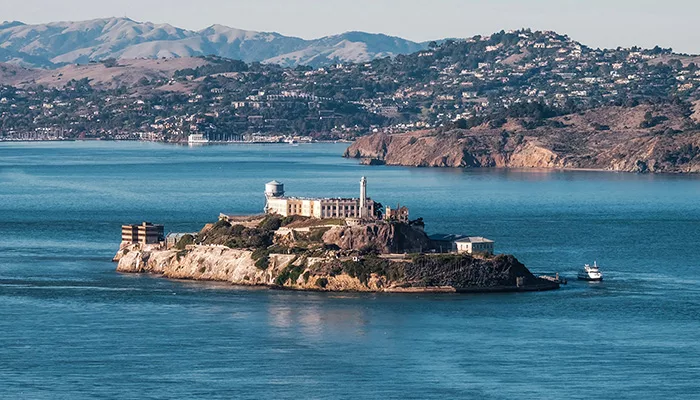 Halloween Cruises -Alcatraz Federal Penitentiary, San Francisco.