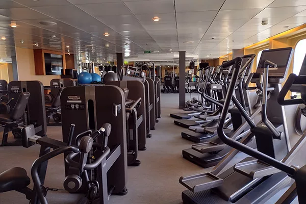 Fitness Centre on Crystal Serenity