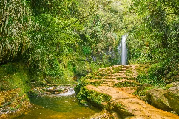 Tauranga boasts many natural waterfalls and rock formations