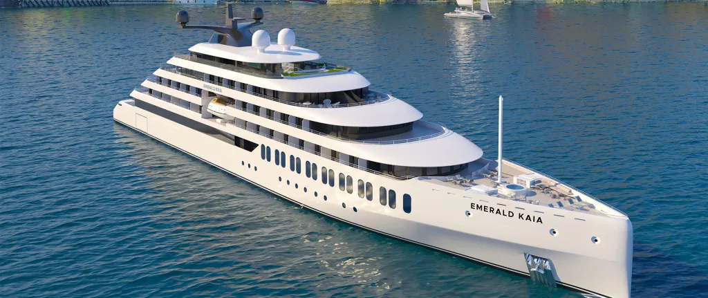 Emerald Cruises Introduces Third Mega Yacht, Emerald Kaia