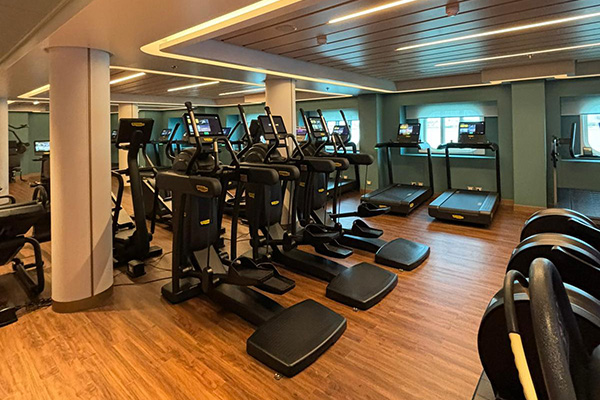 Fitness Centre on Cunard Queen Anne