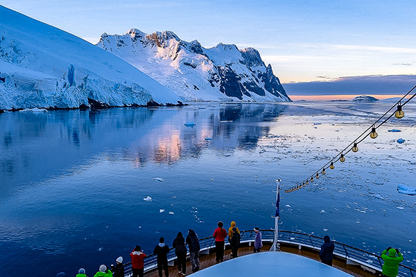 View of Iceburg in Antarctica